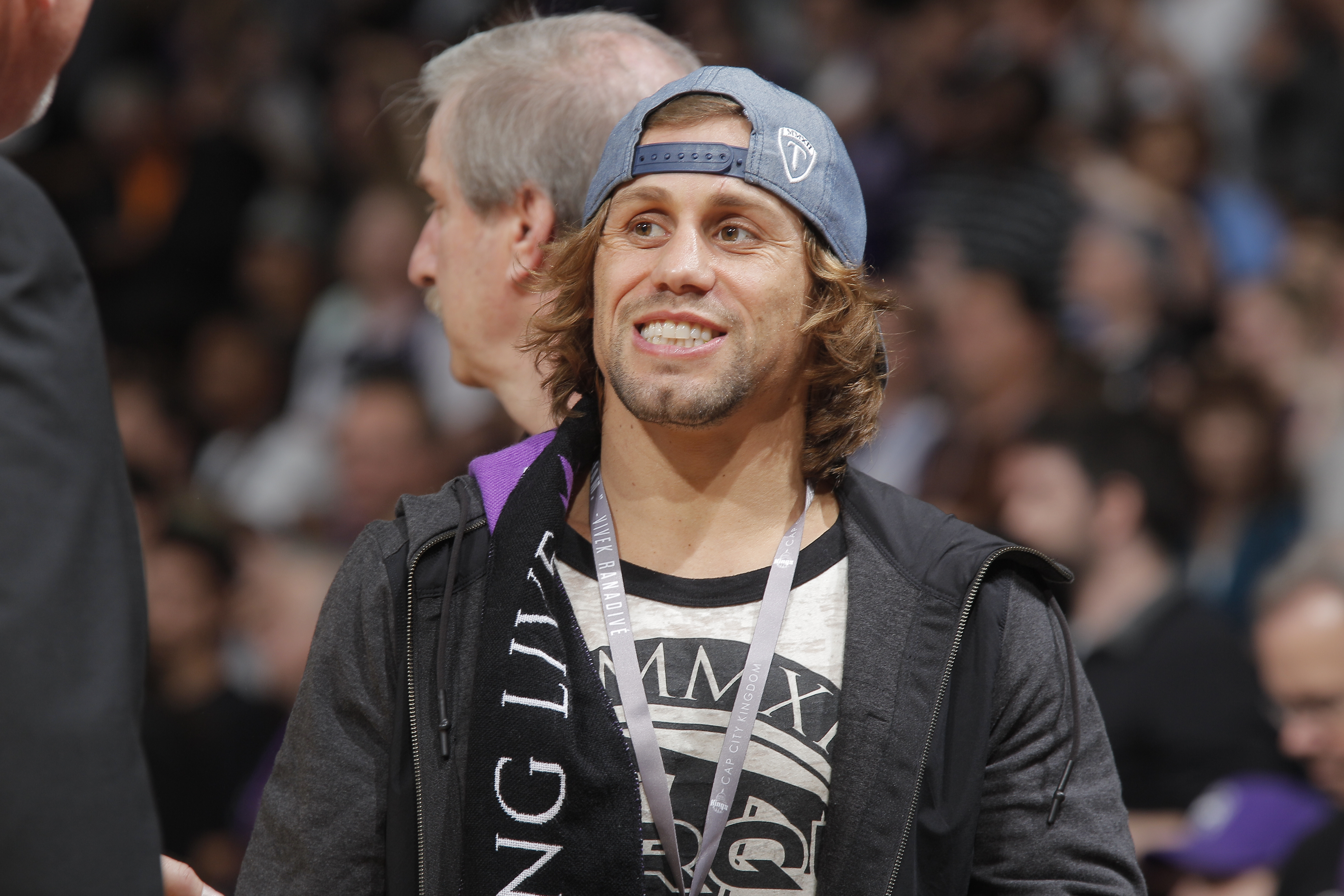 File photo of Urijah Faber (Photo by Rocky Widner/NBAE via Getty Images) .