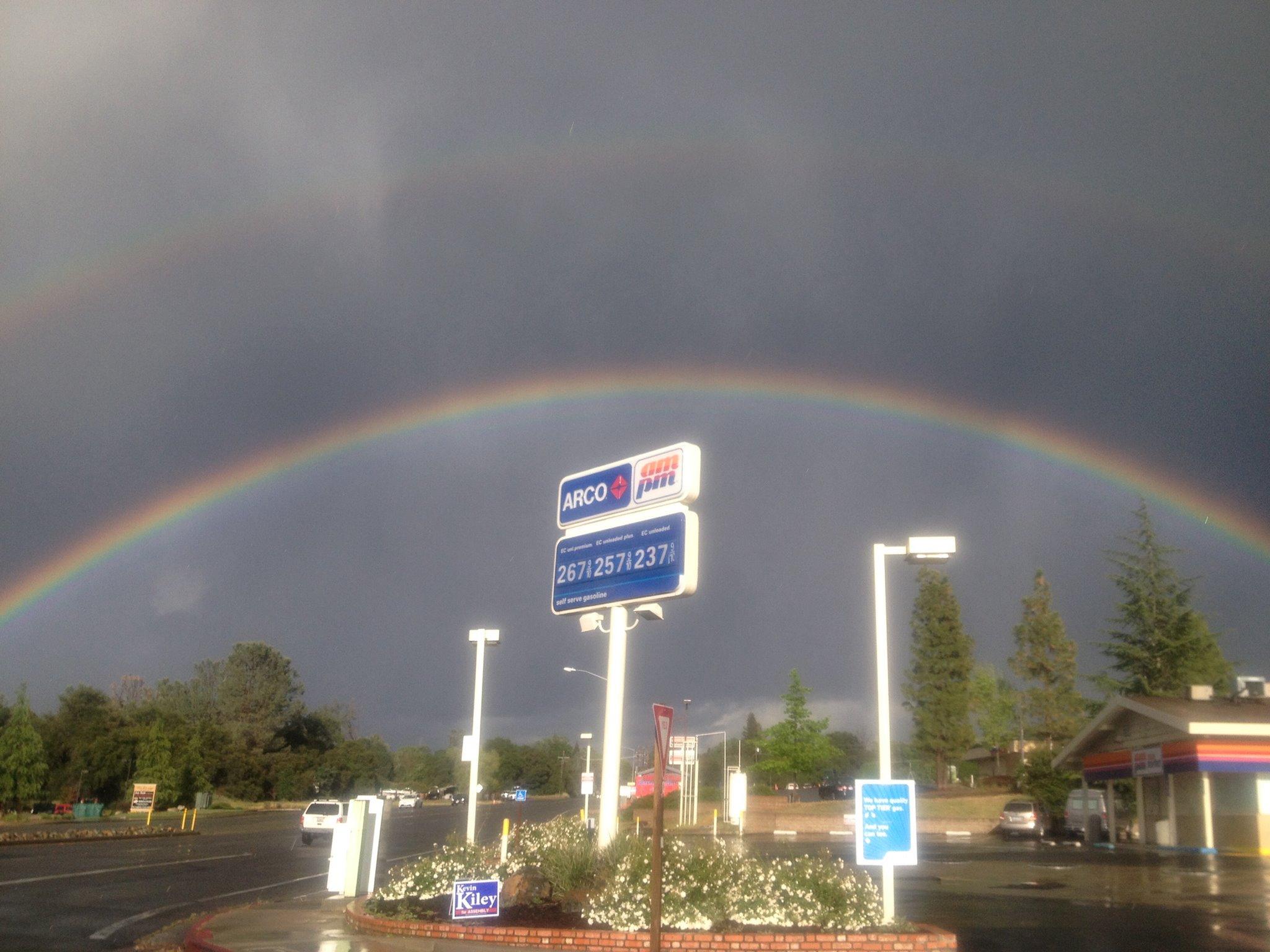 Double Rainbows CBS Sacramento