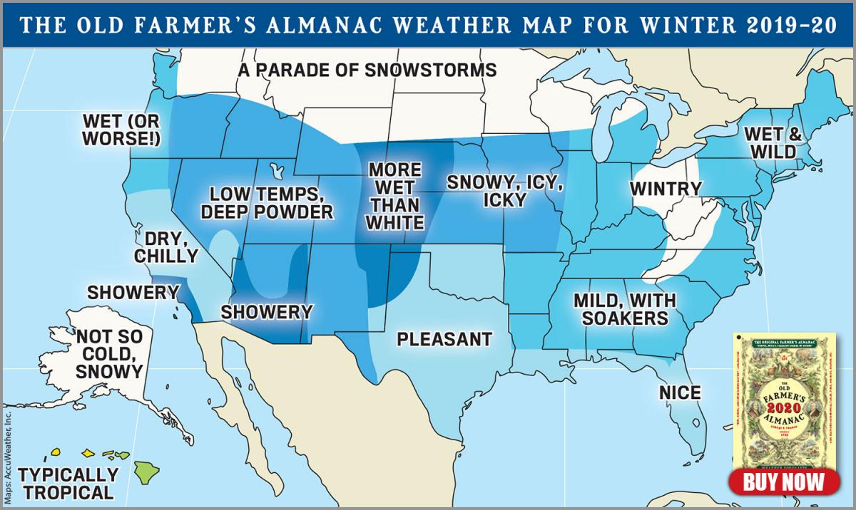 How cold does it get in california in the winter The Old Farmer S Almanac Predicts Cool Winter Below Average Rainfall For California Cbs Sacramento