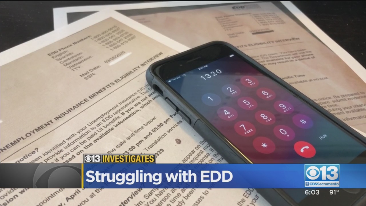 Coronavirus Unemployment: EDD Phone Tips — Couple Finds Success After 732 Calls - CBS Sacramento