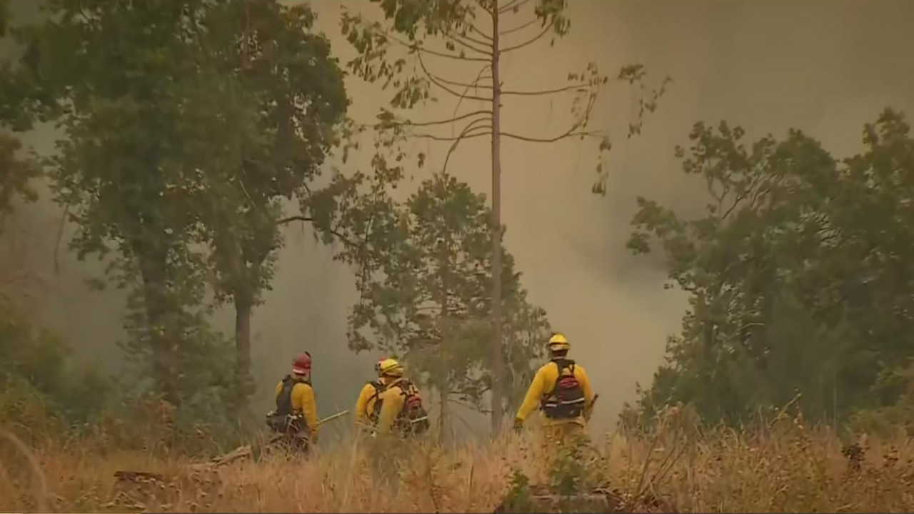 Firefighters Exhausted As Caldor Fire Rages On In El Dorado County