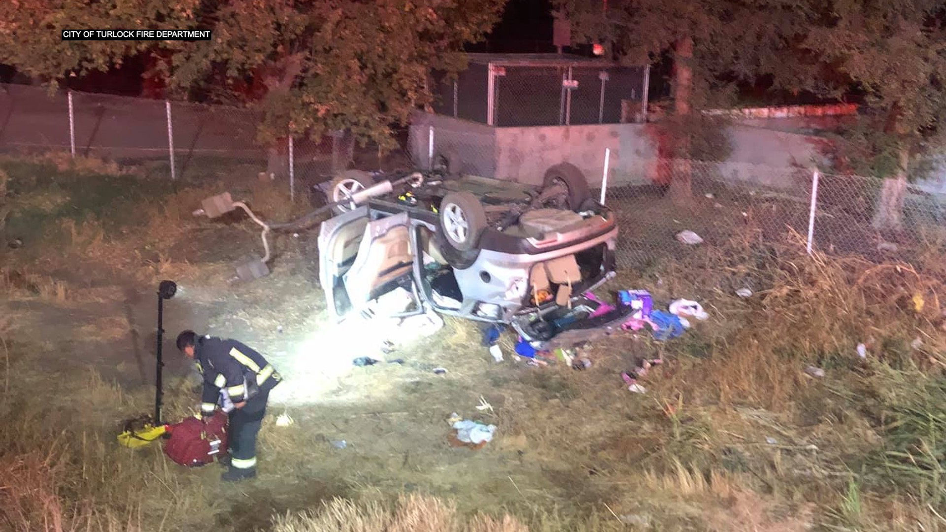 Man Suspected Of DUI In Turlock Crash That Killed His Wife And Sent Their 4 Children To The Hospital