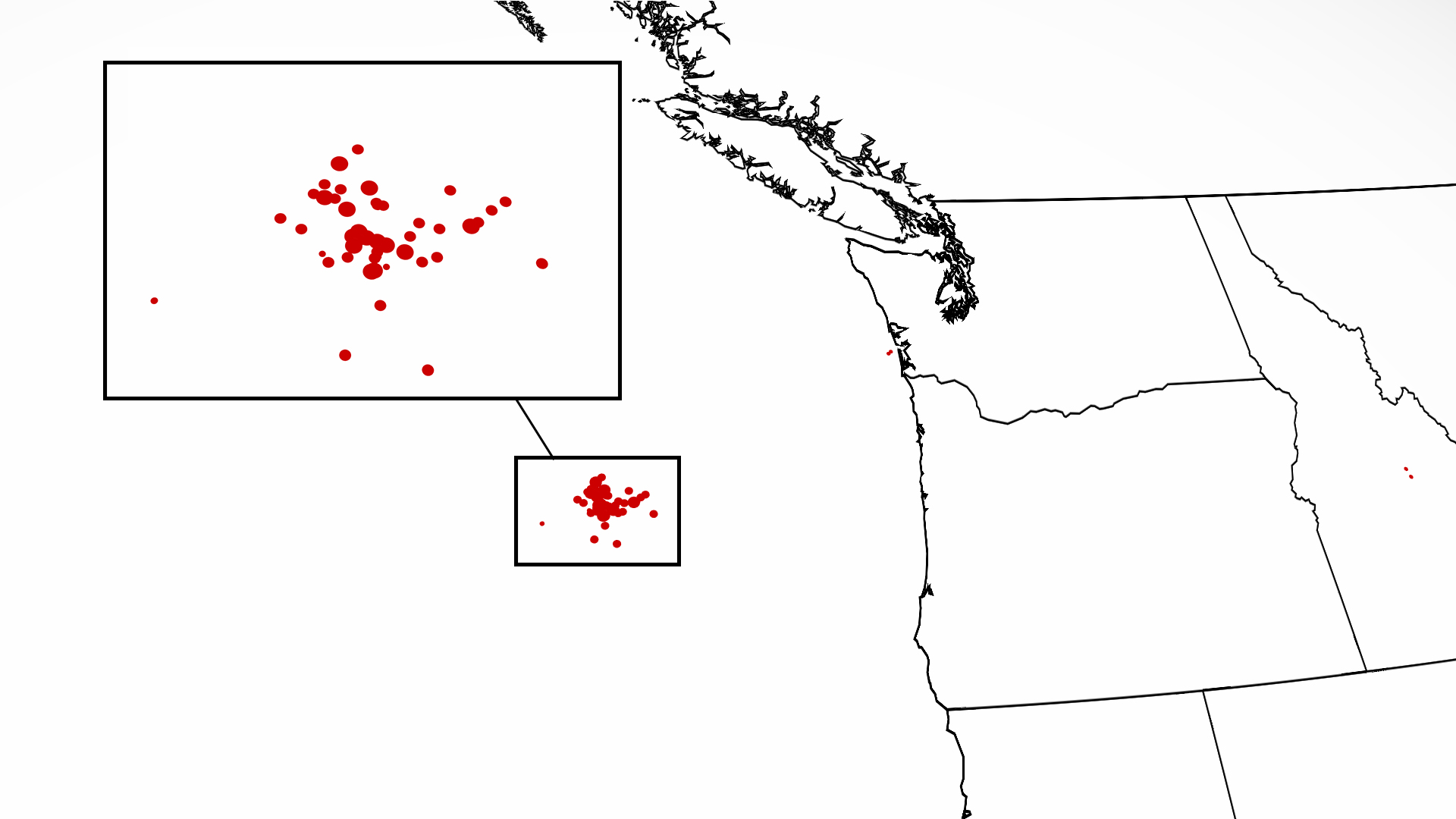 Swarm Of More Than 40 Earthquakes In 24 Hours Causing A Buzz In Northwest US