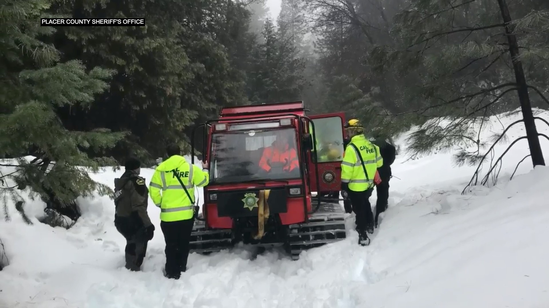 VIDEO: First Responders Deploy Snowcat To Rescue Alta Resident