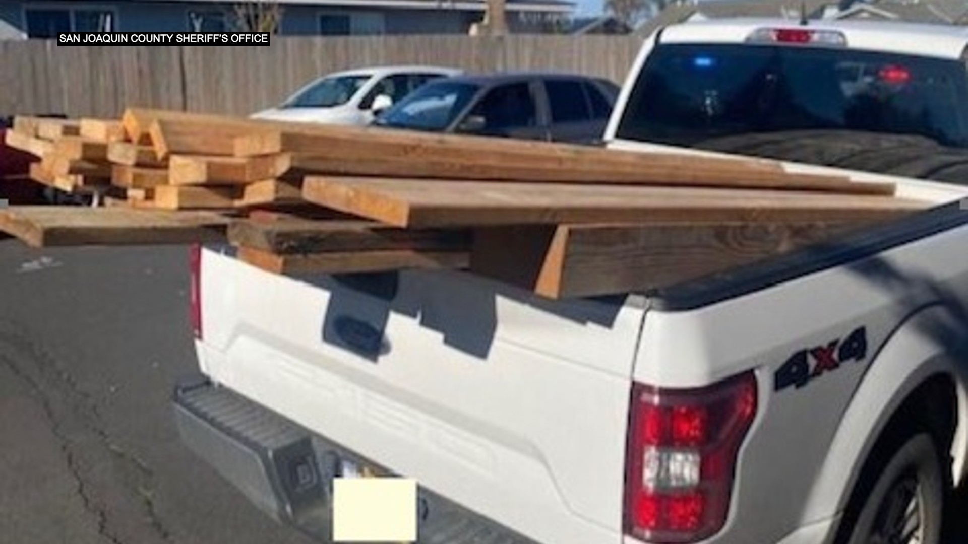 Stash Of Stolen Lumber Found During Probation Search In Manteca