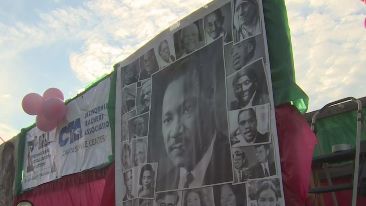 MLK Day Caravan, Parade Held In Sacramento