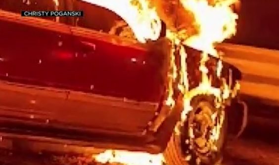 Off-Duty Firefighter Pulls Unconscious Man From Burning SUV Along I-80 In Sacramento County – CBS Sacramento